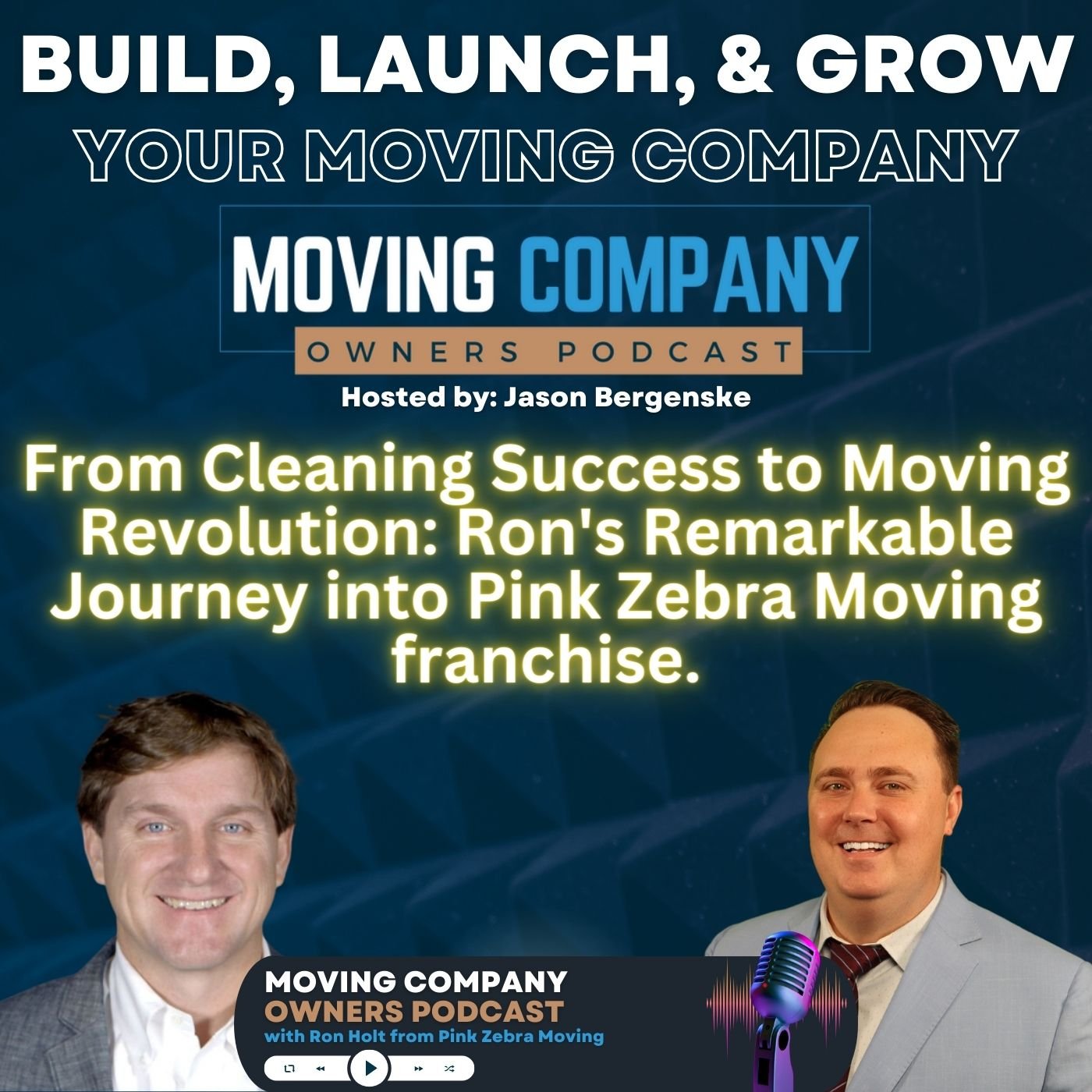 From Cleaning Success to Moving Revolution: Ron's Remarkable Journey into Pink Zebra Moving Franchise.